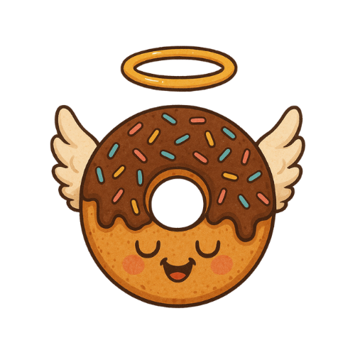 The Blissful Angel Donut