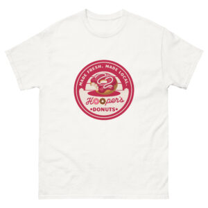 Hooper’s Donuts Classic Tee – Free Donut Forever