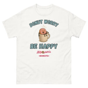Donut Worry Tee – Be Happy & Get a Free Donut