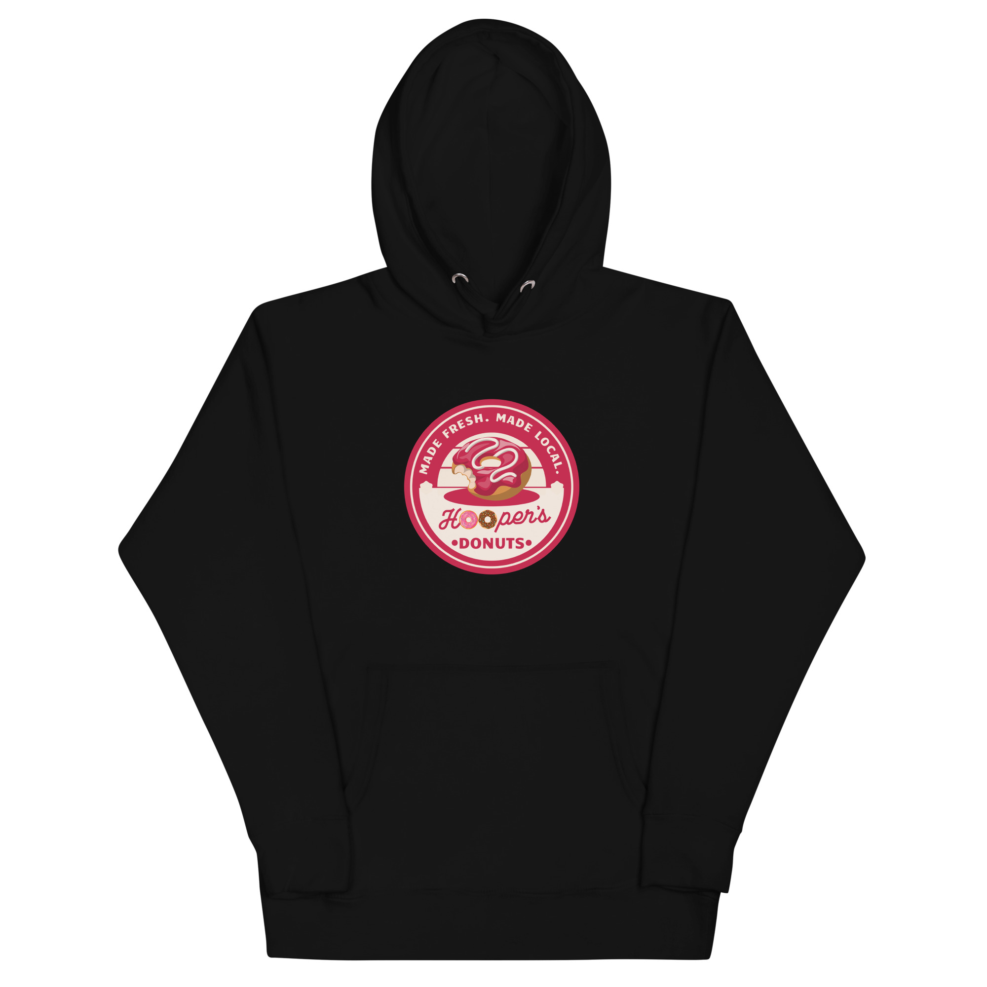 Hooper’s Donuts Unisex Hoodie – Free Donut Every Time