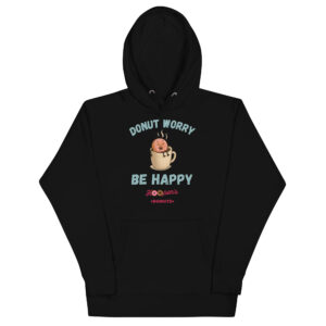 Donut Worry Hoodie – Cozy Vibes & Free Donuts Forever