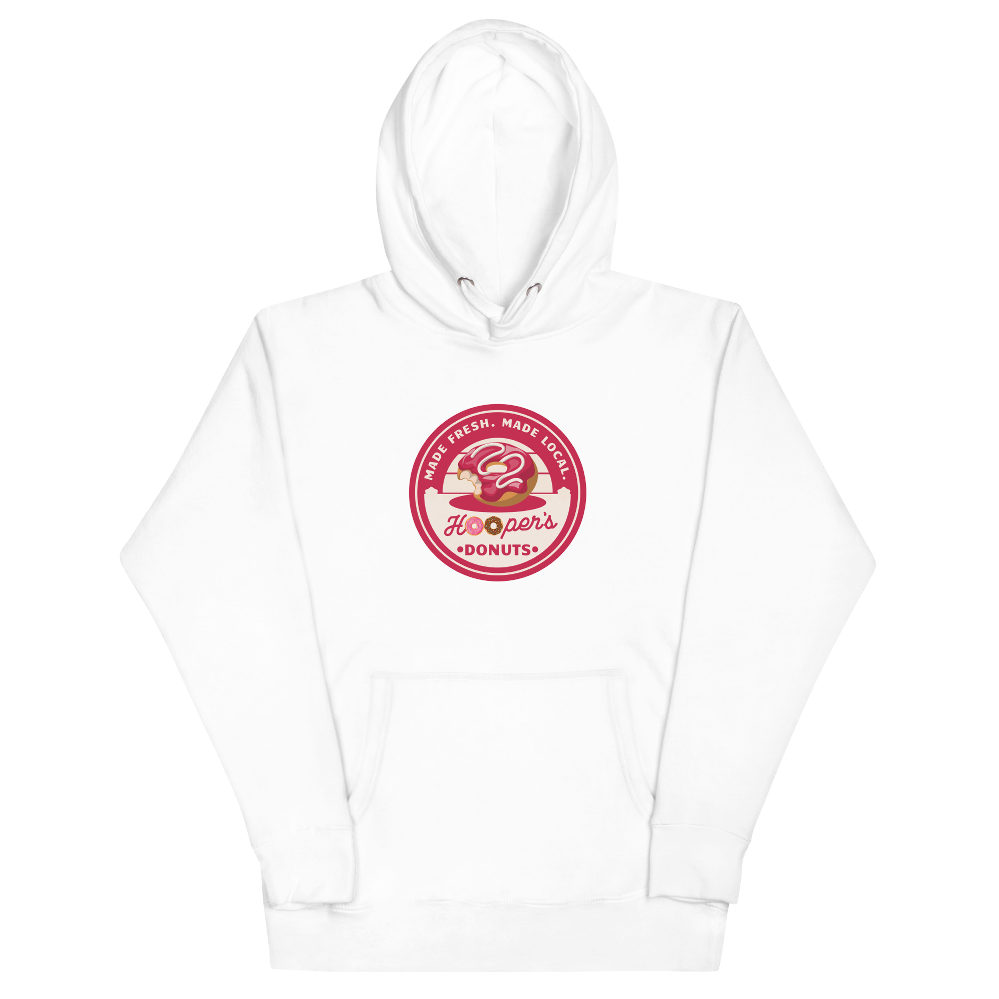 Hooper’s Donuts Unisex Hoodie – Free Donut Every Time
