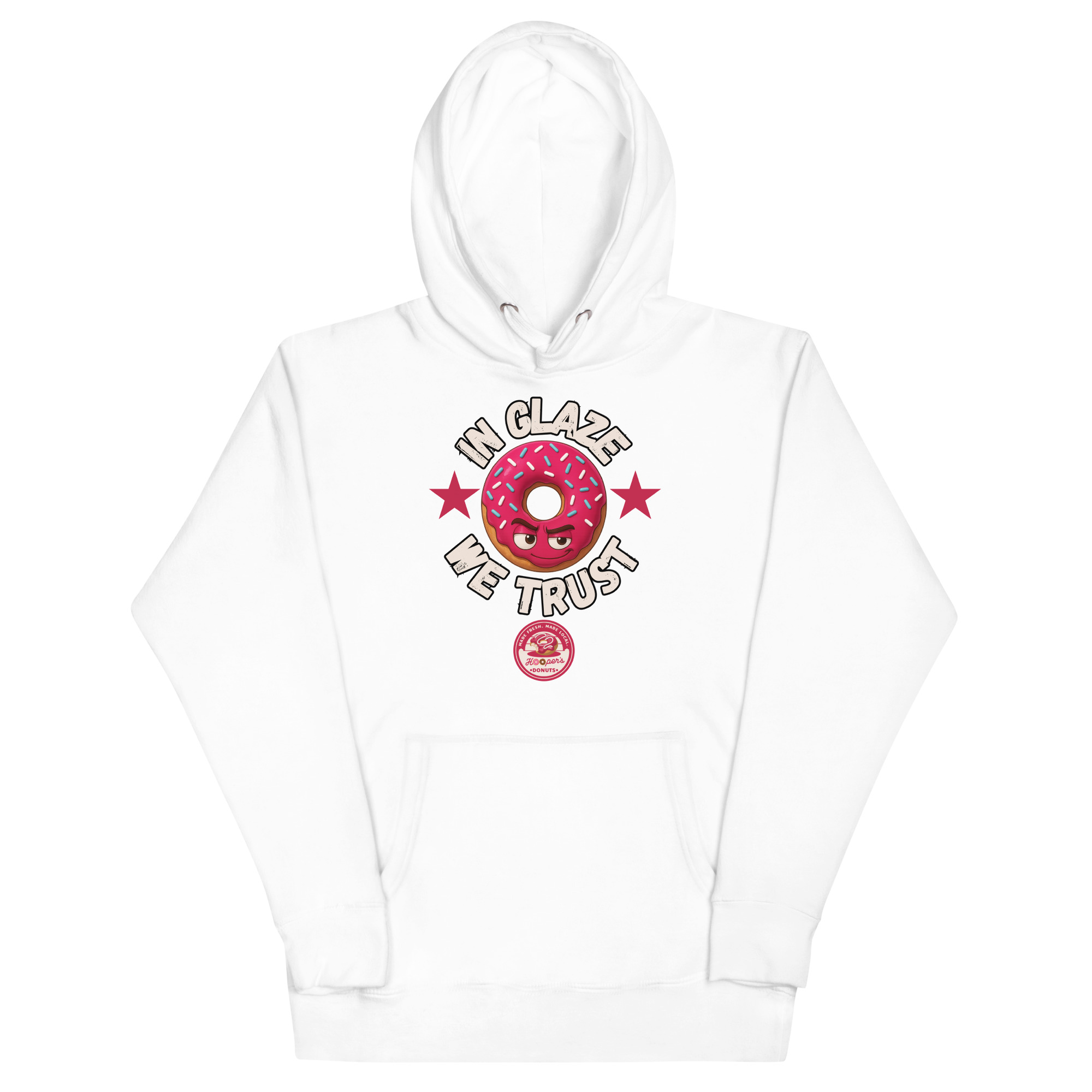 In Glaze We Trust Hoodie – Warm Vibes & Donut Perks